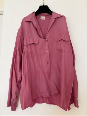 Vintage Silk Cargo Shirt